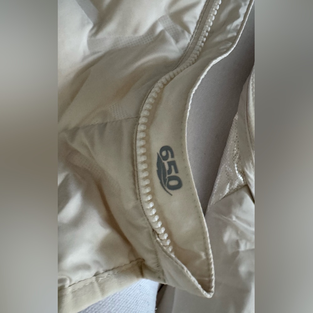Columbia Golden Grove Quilted Puffer Jacket Women’s Small Cream Zip Lightweight - Picture 3 of 16